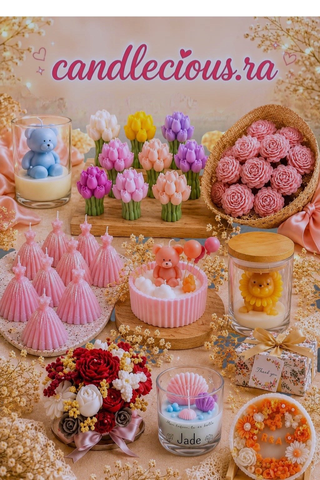 Luxury candle collection