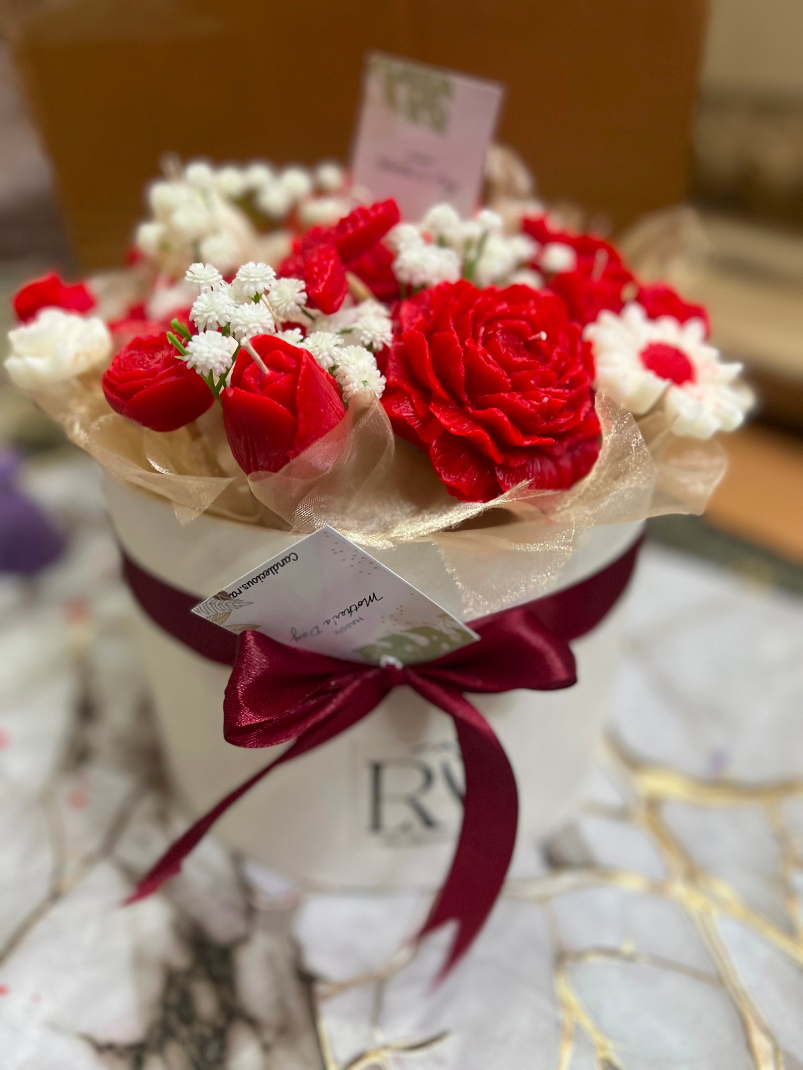 Candle bouquet