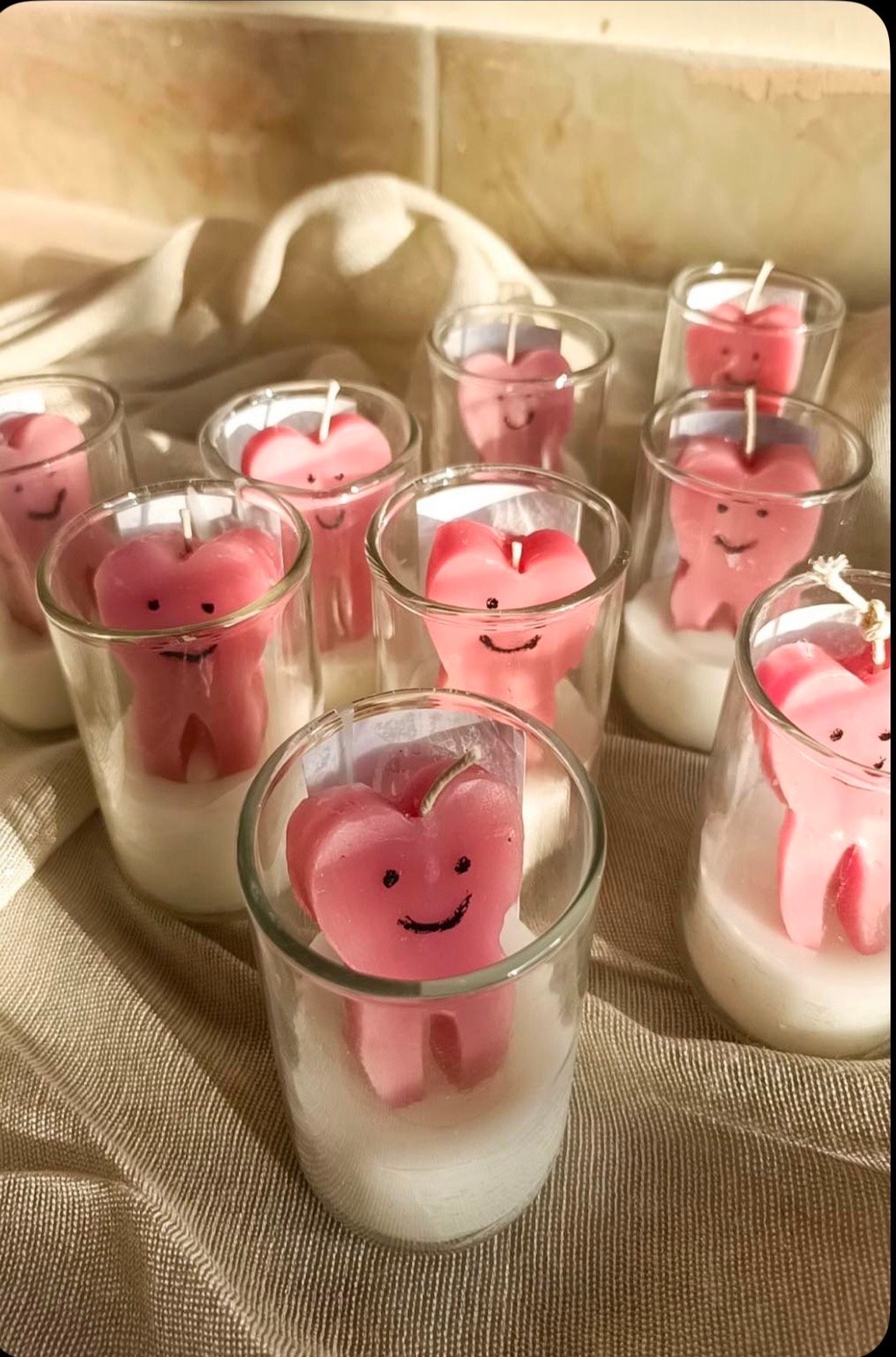 Tooth candle