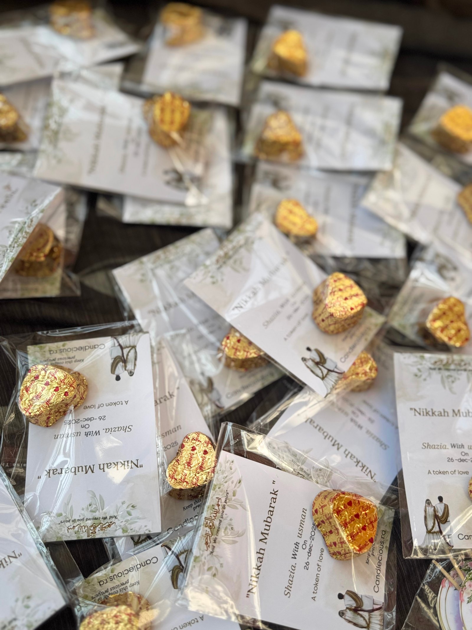Choclate cards 