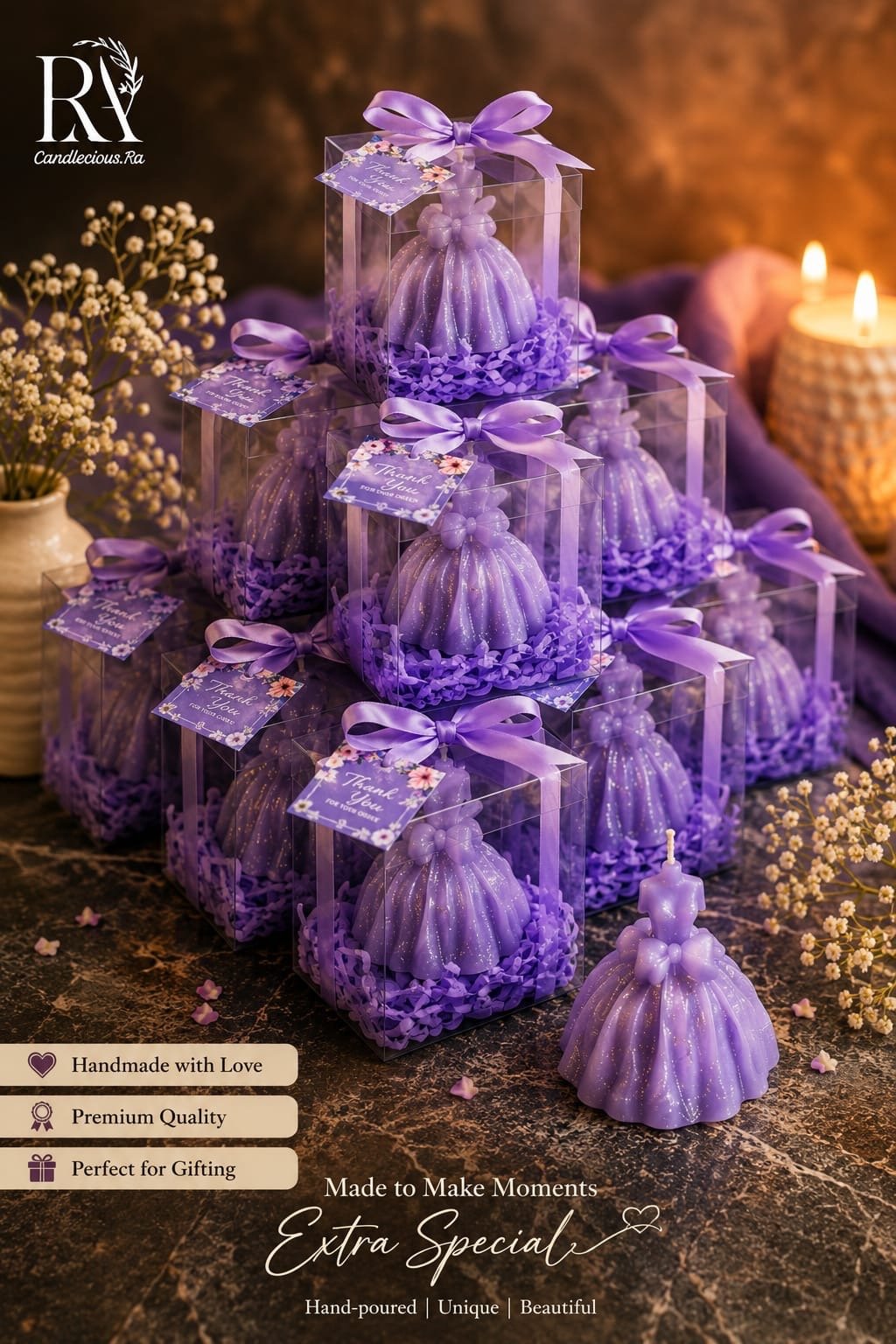 Cindrella candle