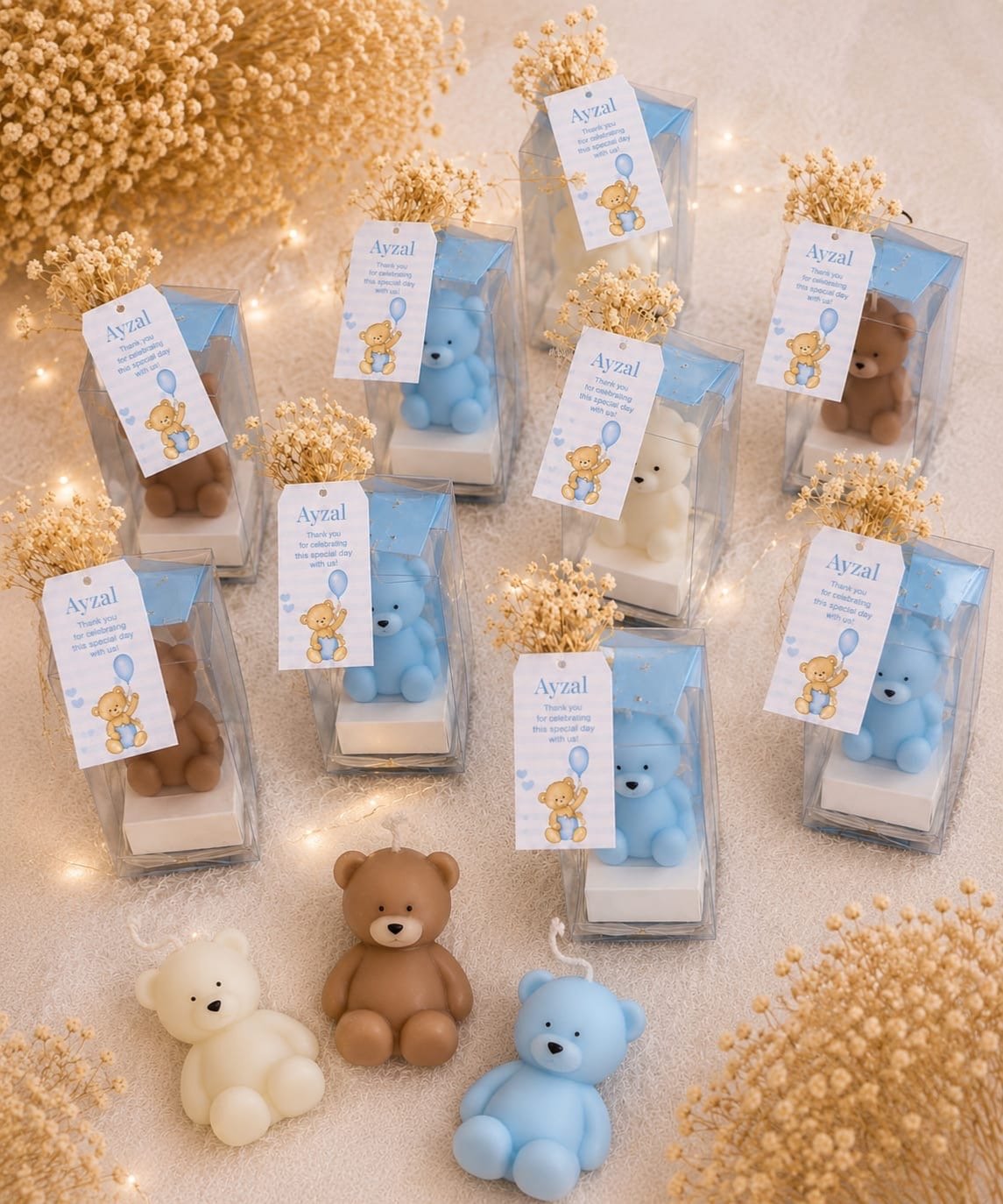 Teddy candle 