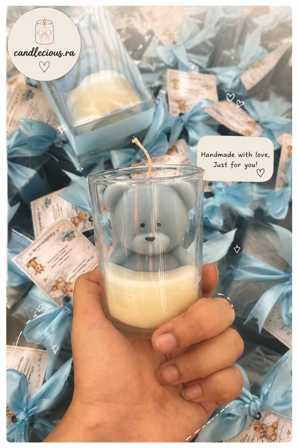 Big teddy jar