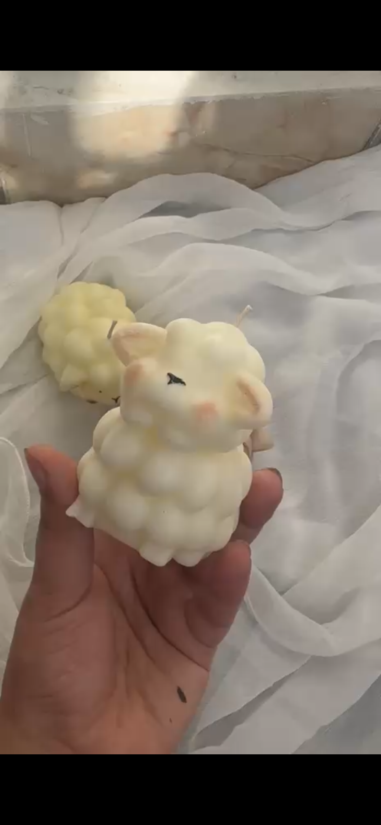 Sheep candle