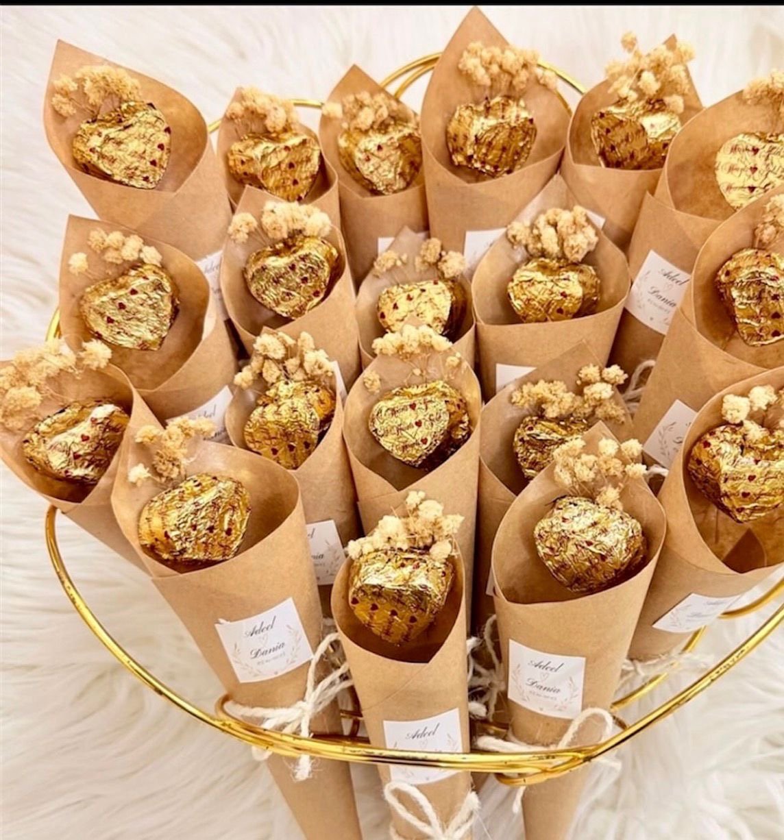 Chocolate bouquets 