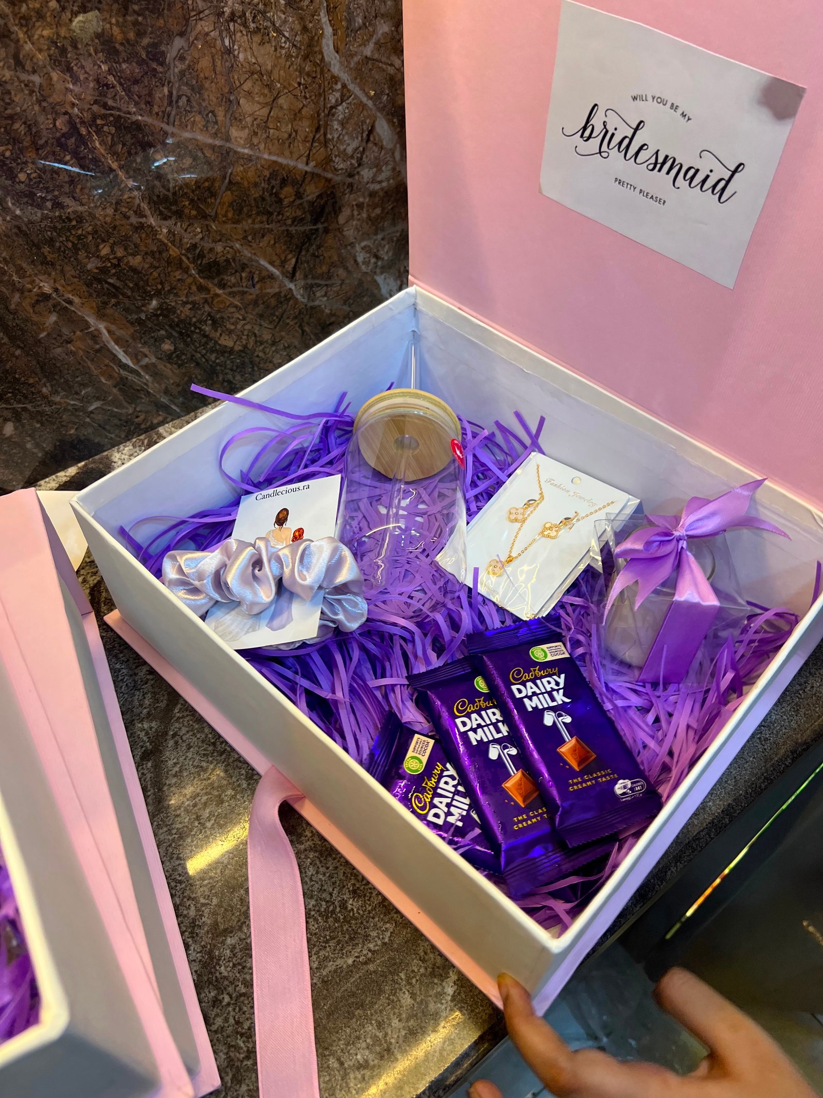 Bride’s maid boxes