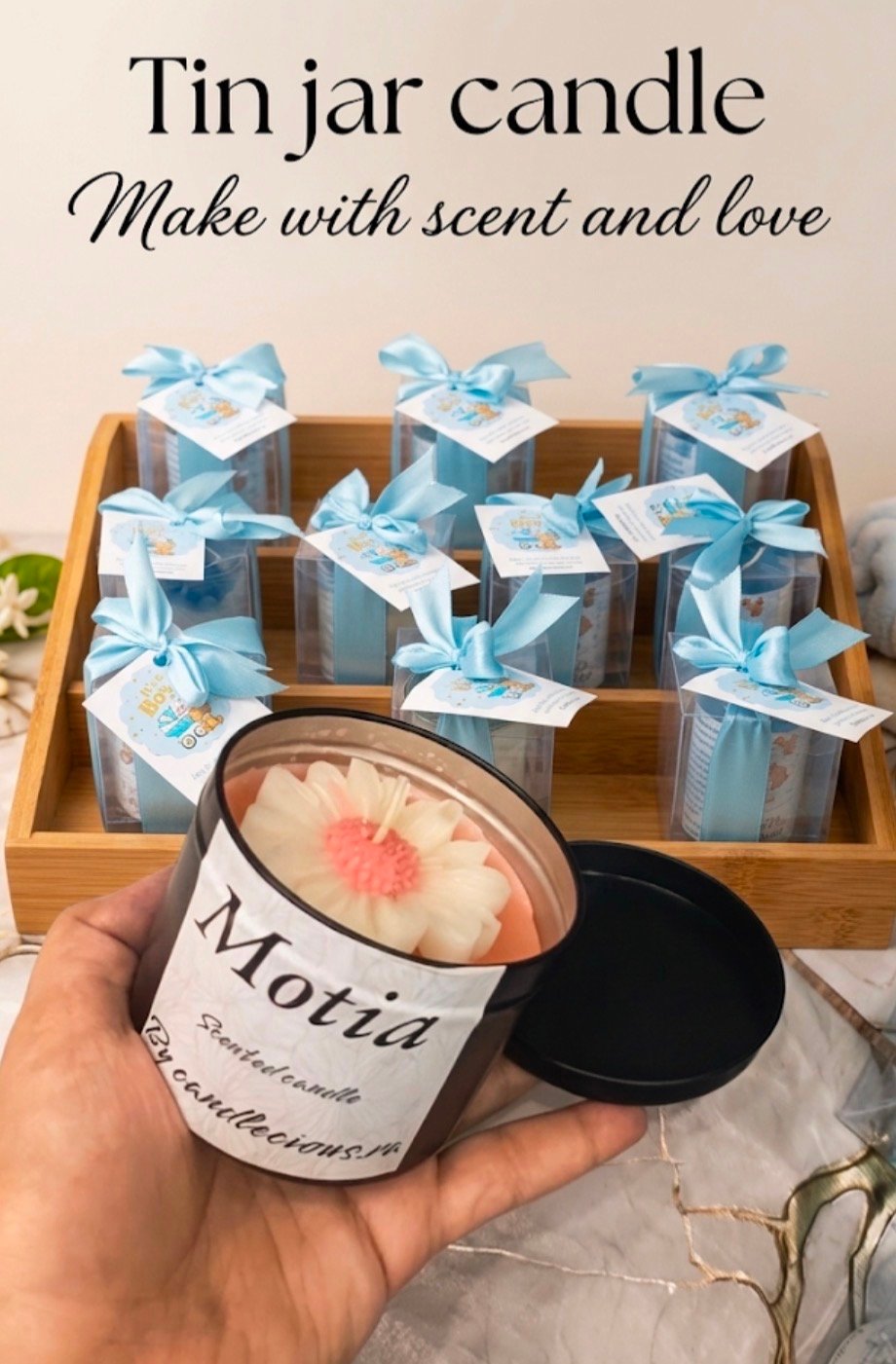 Tin jars